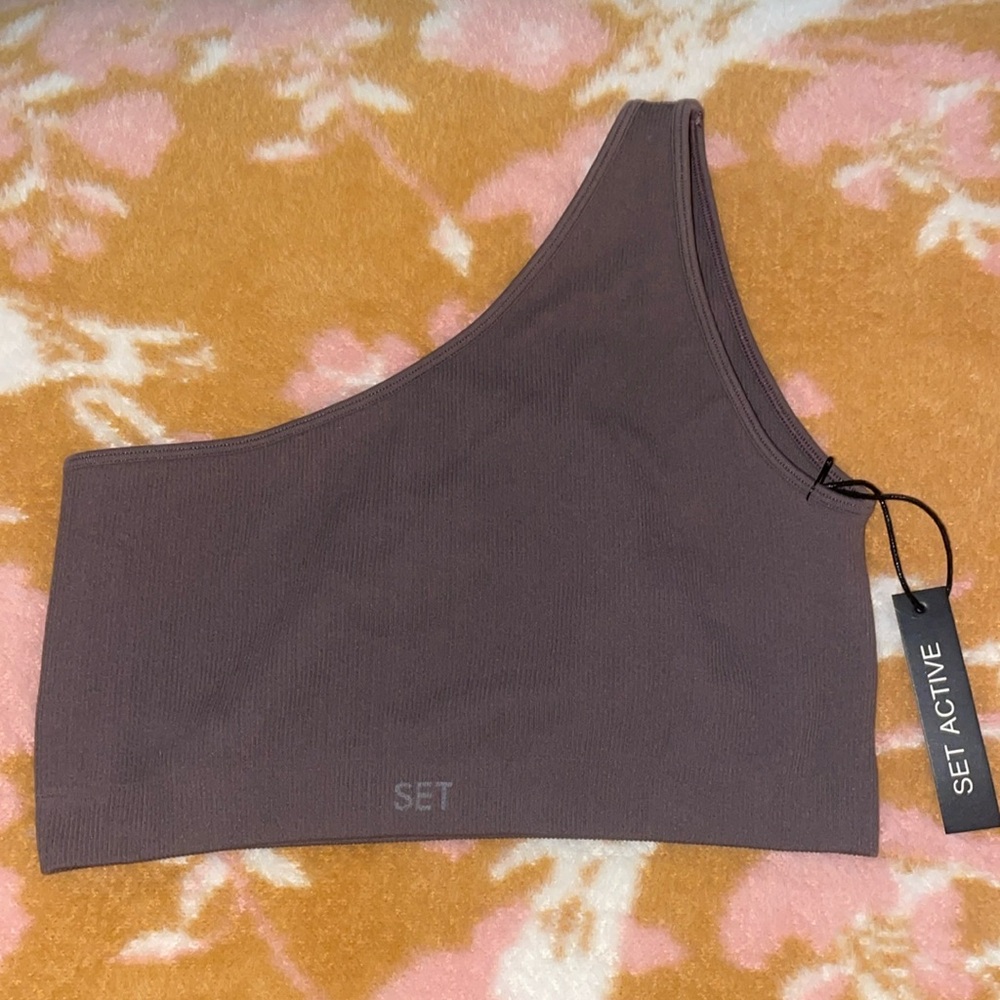 Set Active | One Shoulder Sculptflex Sports Bra